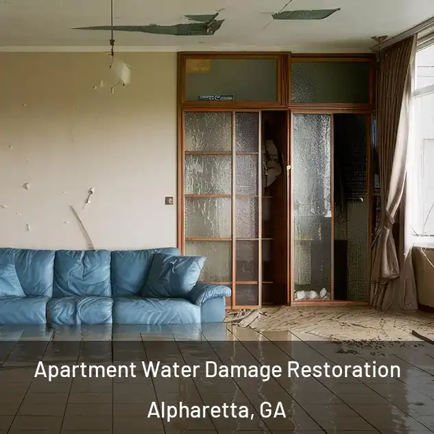  Apartment Water Damage Restoration Alpharetta, GA
