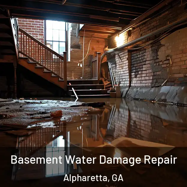  Basement Water Damage Repair Alpharetta, GA