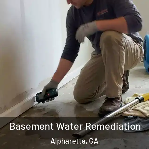 Basement Water Remediation Alpharetta, GA