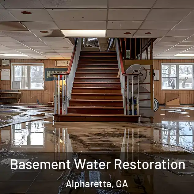  Basement Water Restoration Alpharetta, GA
