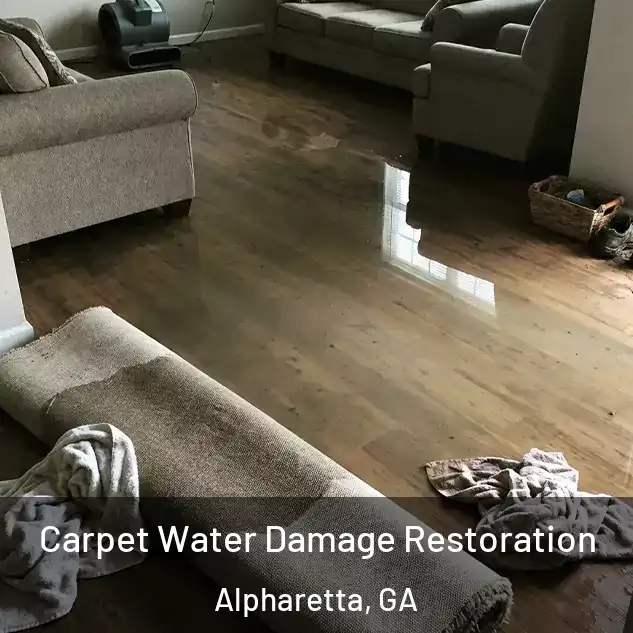 Carpet Water Damage Restoration Alpharetta, GA