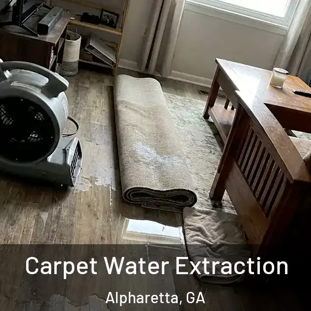  Carpet Water Extraction Alpharetta, GA