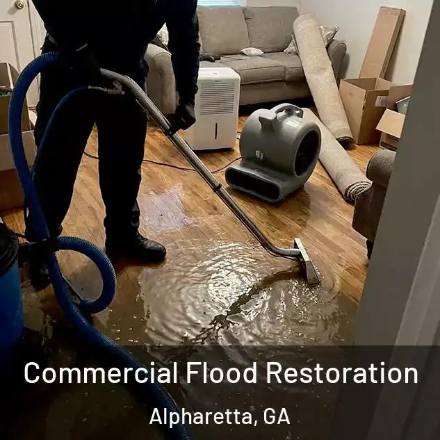  Commercial Flood Restoration Alpharetta, GA