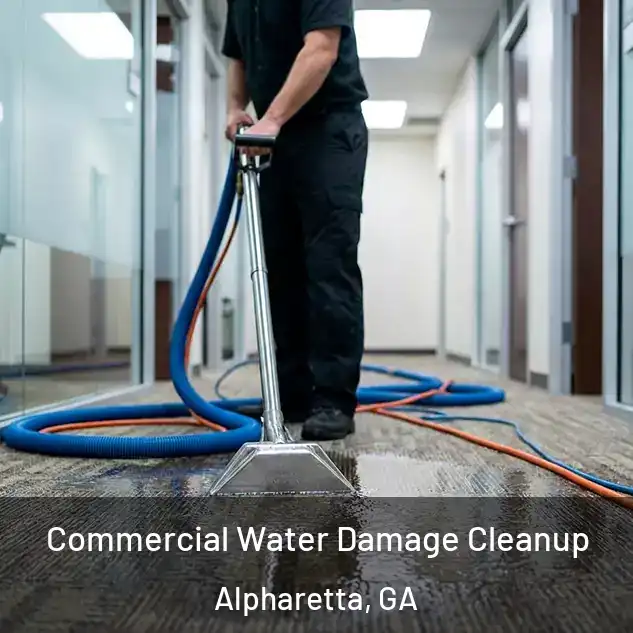 Commercial Water Damage Cleanup Alpharetta, GA