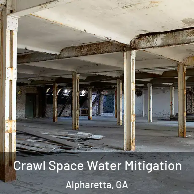  Crawl Space Water Mitigation Alpharetta, GA