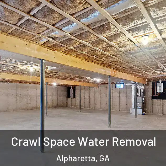  Crawl Space Water Removal Alpharetta, GA
