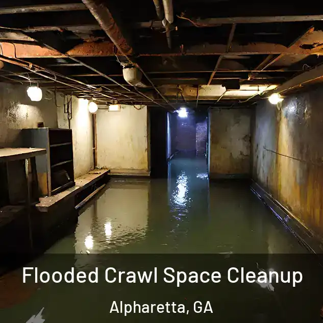  Flooded Crawl Space Cleanup Alpharetta, GA