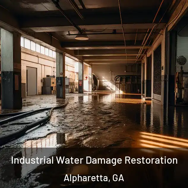  Industrial Water Damage Restoration Alpharetta, GA