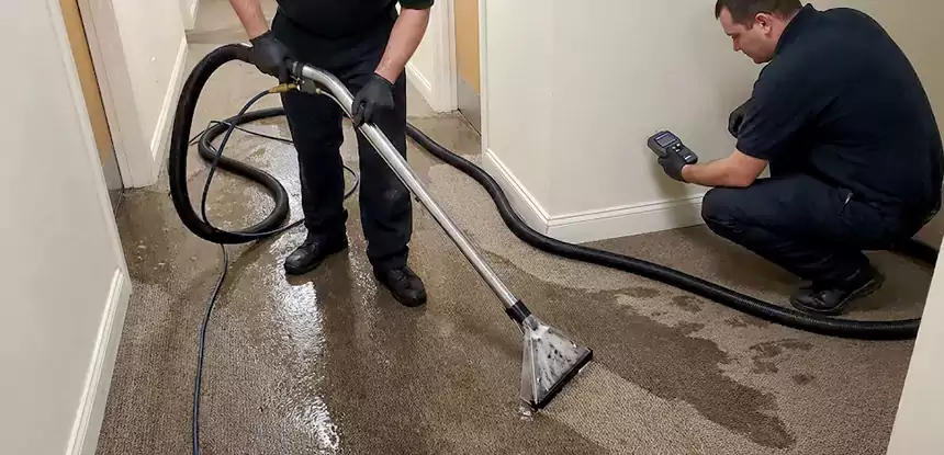Remove Water from Basement Carpet Alpharetta