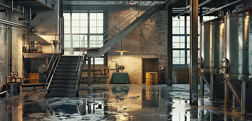 Emergency Industrial Cleanup in Alpharetta