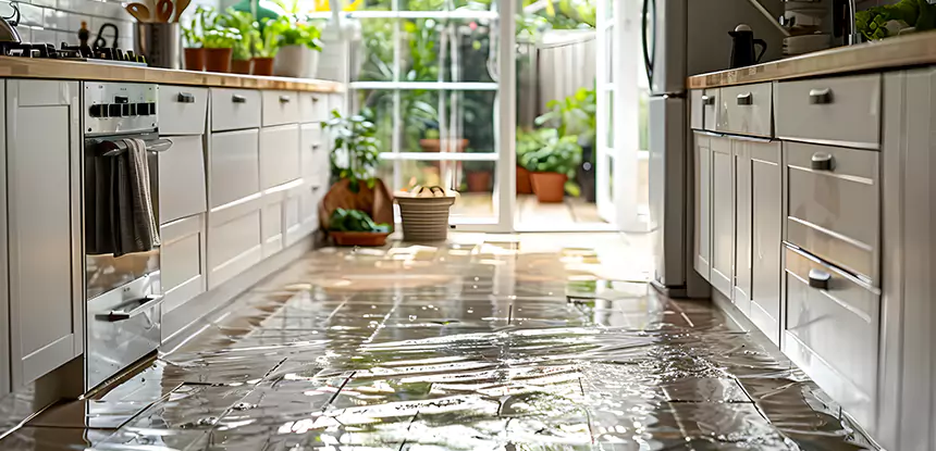 Kitchen Water Mitigation Services in Alpharetta