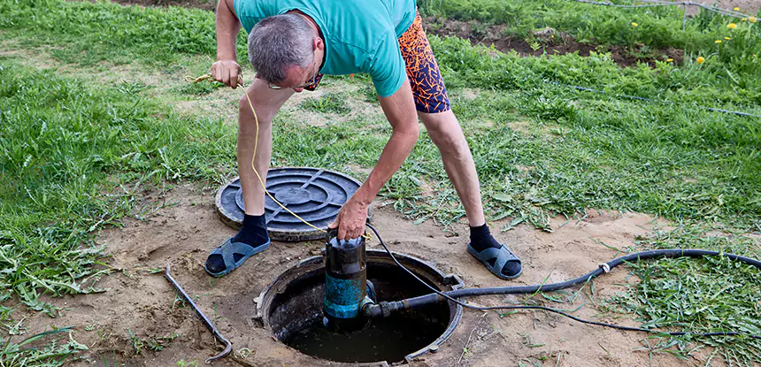 Outdoor Sewage Cleanup in Alpharetta
