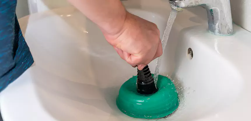 Sink Standing Water Blockage Removal in Alpharetta