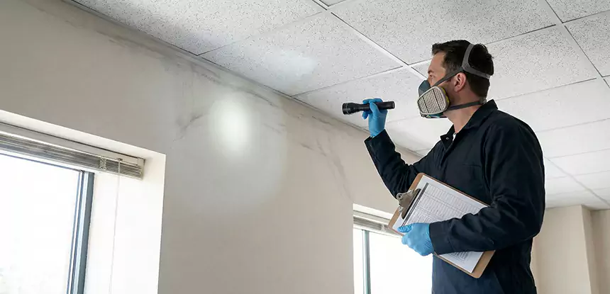 Ceiling Water Damage Inspection in Alpharetta