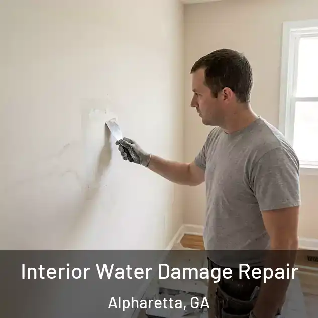  Interior Water Damage Repair Alpharetta, GA