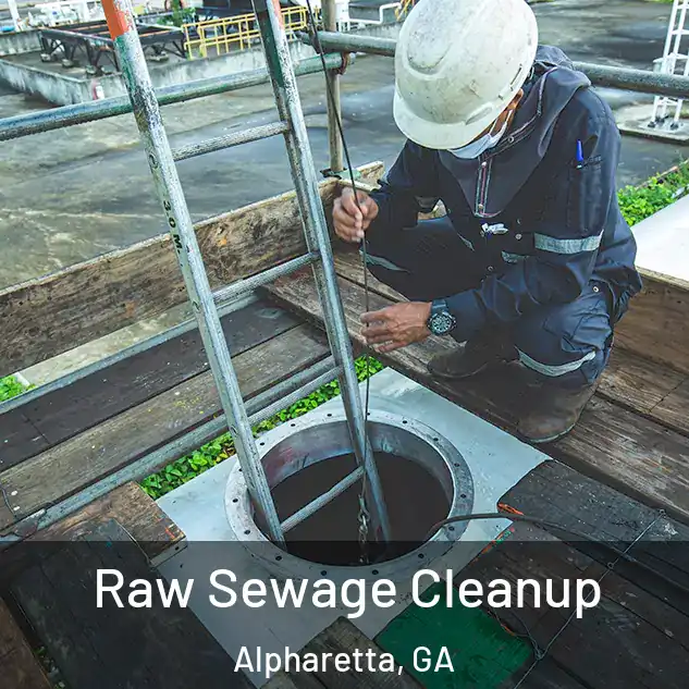  Raw Sewage Cleanup Alpharetta, GA