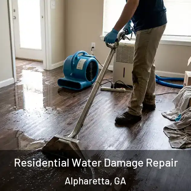  Residential Water Damage Repair Alpharetta, GA