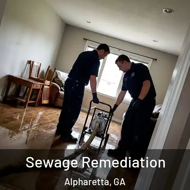  Sewage Remediation Alpharetta, GA