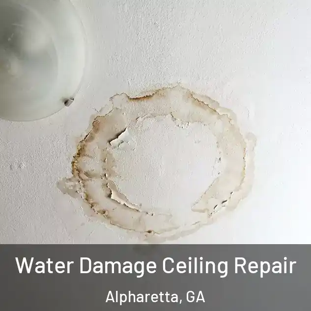  Water Damage Ceiling Repair Alpharetta, GA