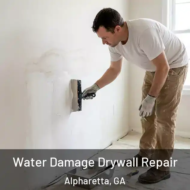  Water Damage Drywall Repair Alpharetta, GA